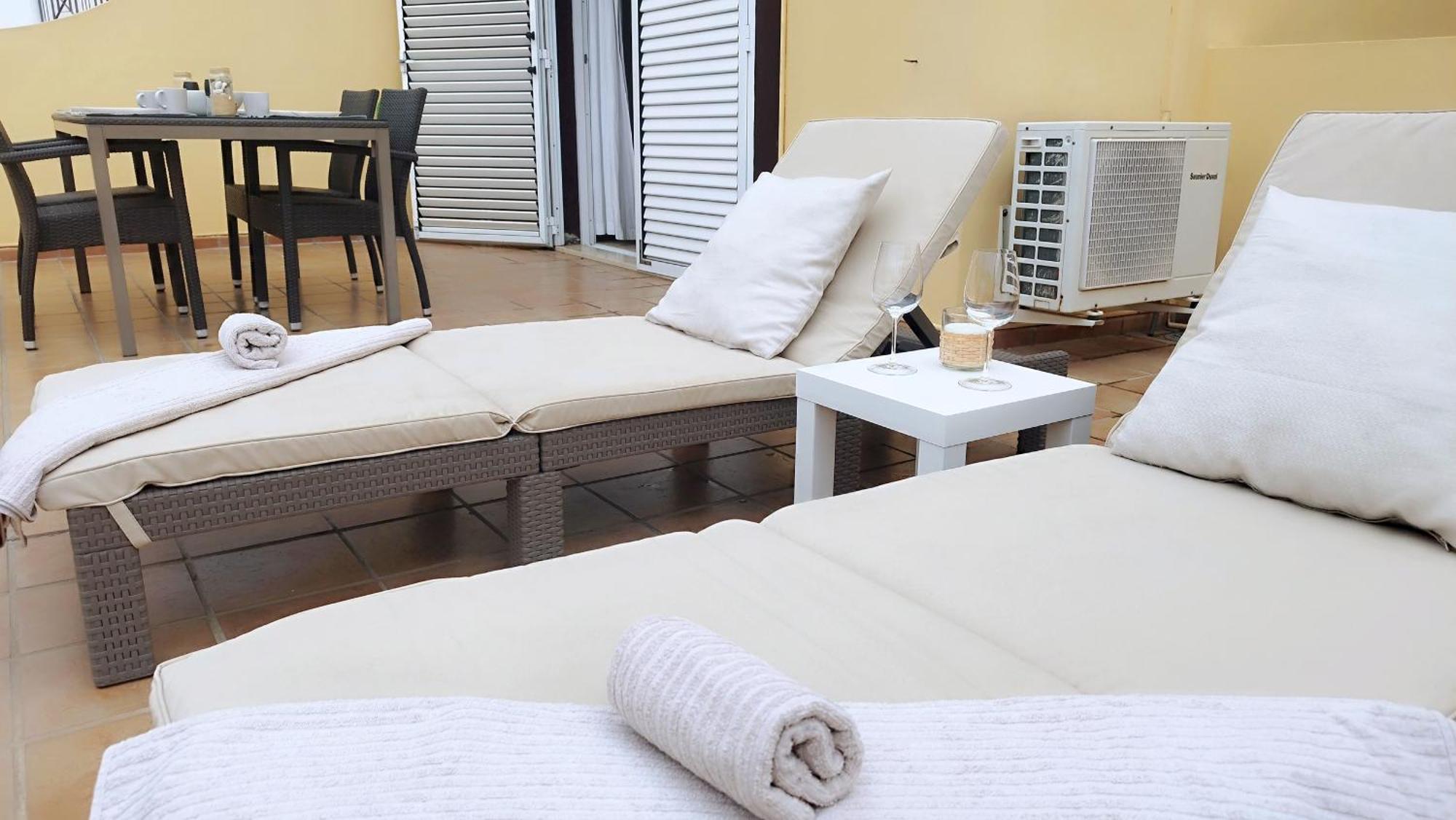 Charming & Sunny Apartment With Ocean View Costa Adeje  Bagian luar foto